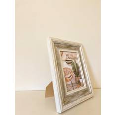 Antique White Photo Frame