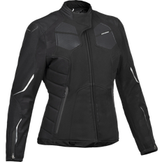 Ixon Cell Ladies Motorcycle Textile Jacket - Black/Silver Woman