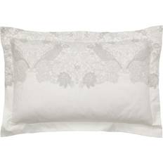 Pillows Morris & Co Pure Strawberry Thief Embroidery Cushion Cover White