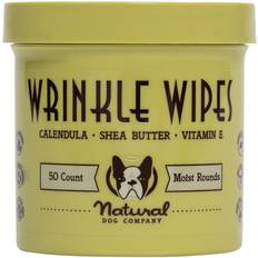 Natural Dog Company Wrinkle Wipes for Dogs 50 Count