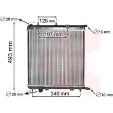 Computerkoeling Van Wezel Aluminium 380 402 23 Koelribben