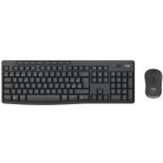 Tastaturen Logitech MK370 Combo for Business Graphit, Englishes QWERTY-Layout