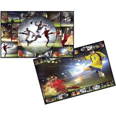 Sous-mains vente Herma Sous-Main "Football" (L) 550 x 350 mm Noir