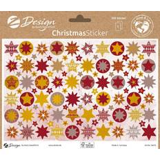 Or Étiquettes AVERY Zweckform ZDesign Sticker Tendance Noel