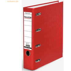 Office Supplies Falken PP Plastic Double File 7 cm Red for 2x DIN A5 Landscape Filing