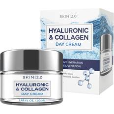 Facial Creams 2.0 hyaluronic & collagen day face cream intensive hydration