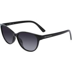 Calvin Klein Cat Eye Sunglasses - Black