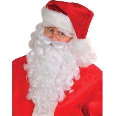 Unisex Wigs Amscan 4-piece Premium Santa Wig And Beard Set