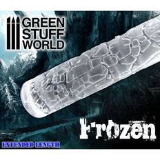 Grøn Kageruller Stuff World Strukturwalze Frozen Strukturrolle Rolling Pin Teigroller