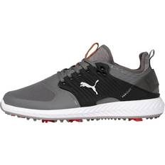 Golfskor på rea Puma Ignite Pwradapt Caged, Golfskor för män, Quiet Shade Brons Svart