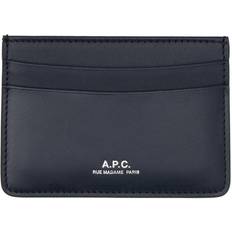 A.P.C. Navy André Card Holder IAK DARK