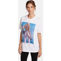 Wolford Newton t-shirt oceanblue iconic helmut newton design