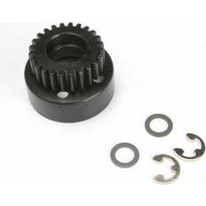 Fjernstyret legetøj Traxxas Clutch bell, (24-tooth) 5x8x0.5mm fiber washer (2) 5mm e-clip (requires #4611-ball bearings, 5x11x4mm (2)