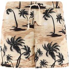 Palm Angels Herr Badkläder Palm Angels HAWAIIAN DREAM SWIMSHORTS Beige