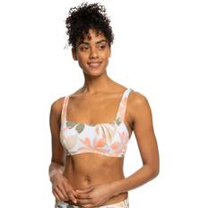 Weiß Bikinioberteile Quiksilver ROXY Damen Bikinioberteil BEACH CLASSICS