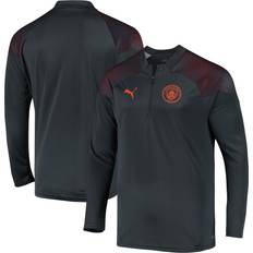 Corduroy - Men Tops Puma Manchester City Training 1/4 Zip Top Dark Grey