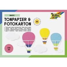 Folia folia Tonpapier- und Fotokarton-Block BASIC, A6, 60 Blatt