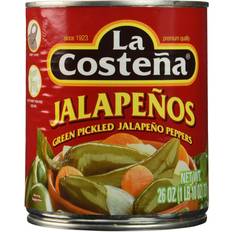 Canned Food La Costena Whole Jalapeno Peppers 26oz 1