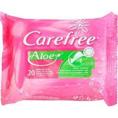 Günstig Intimreinigungstücher Carefree Aloe Vera intimate wipes 20 u