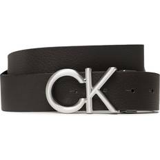 Calvin Klein Men Belts Calvin Klein Herrengürtel Adj/Rev Ck Metal Bombe Pb 35Mm K50K510630 Schwarz