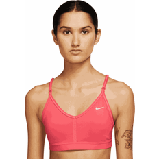 Nike Indy Neck Light Support Sports Bras Women Coral