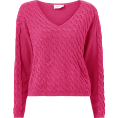 Vila Cable Knitted Top