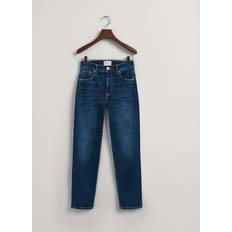 Gant Dam Jeans Gant Cropped Slim Jeans 25"