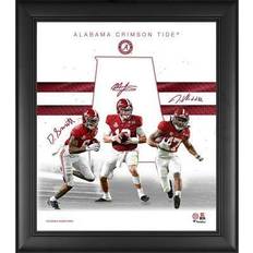 Jaylen waddle Fanatics DeVonta Smith Mac Jones Jaylen Waddle Alabama Framed Art