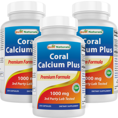 Vitamins & Supplements Best Naturals 2 pack coral calcium plus 100