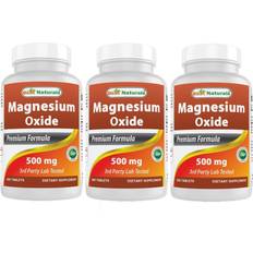 Best Naturals 2 pack magnesium oxide 500 mg