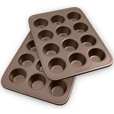 Baking tray for oven NutriChef of Cupcake Cookie Style for Baking Oven Tray