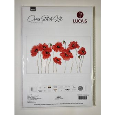 B2223 Red Poppies Cross Stitch Kit