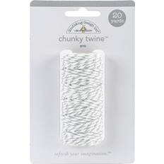 Gray Crayons Gray Doodlebug Monochromatic Chunky Twine 20yd