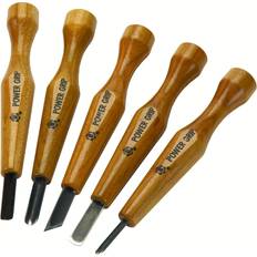 Shinwa Shinwa Japanese Power Grip 5 Set Carving Chisel
