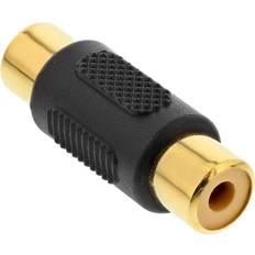 InLine audio adapter, cinch buchse an cinch