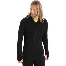 Icebreaker Uomo Top Icebreaker Uomo Giacca ZoneKnit Hoodie - Nero