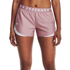 Pink - Women Shorts Under Armour Women's Play Up 3.0 3" Shorts, Medium, Pink Elixir Back to School