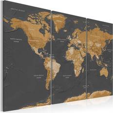 Artgeist World Map: Modern Aesthetics Billede