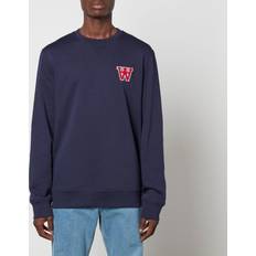 Wood Wood Truien Wood Wood Tye AA Patches Sweatshirt - Navy