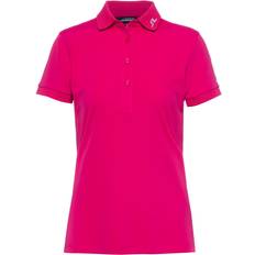 Golf - Rosa Poloshirts J.Lindeberg Tour Tech Poloshirt Damen