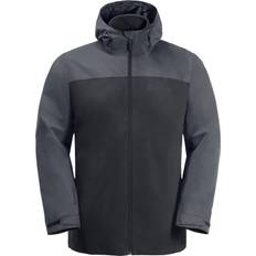 Jack wolfskin 3 in 1 jacket Jack Wolfskin Men's Taubenberg 3 in 1 Jacket - Black