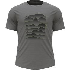 3XL Base Layer Tops Odlo Herren Ascent PW Swiss Peaks T-Shirt