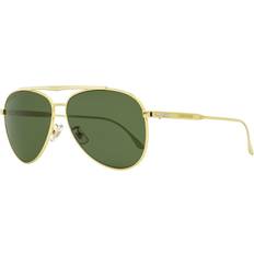 Solbriller Longines Guld Herre Aviator Solbriller - Gul