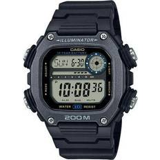 Casio Wrist Watches on sale Casio illuminator extra long black digital dw-291hx-1avcf