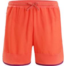 Icebreaker Men Shorts Icebreaker Zone Knit Merino Shorts Men's Vibrant Earth Go Berry