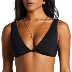 XXL Bikini Tops Billabong Women's Sol Searcher Ava Tank Bikini Top Black Pebble