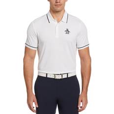 Original Penguin Original Golf Heritage Polo Bright White Men's Clothing White