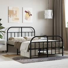 Madras 120 x 190 vidaXL fodgærde 120x190 metal Sengeramme