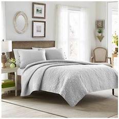 Laura Ashley Felicity Quilts Grey (223.5x172.7cm)