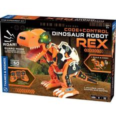 Interactive Toys Thames & Kosmos Code Control Dinosaur Robot REX Building Construction for 8 to 12 Fat Brain Toys